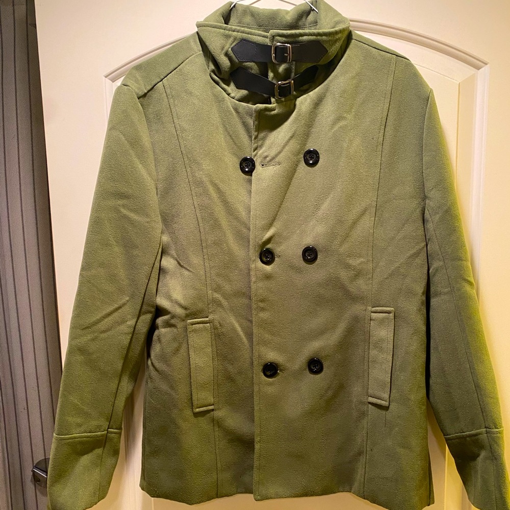 Men’s Green Over Coat